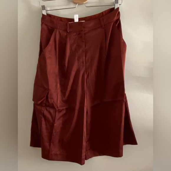 Anthropologie Hutch Pleated Utility Shorts XS new with tag nwt - Picture 6 of 6